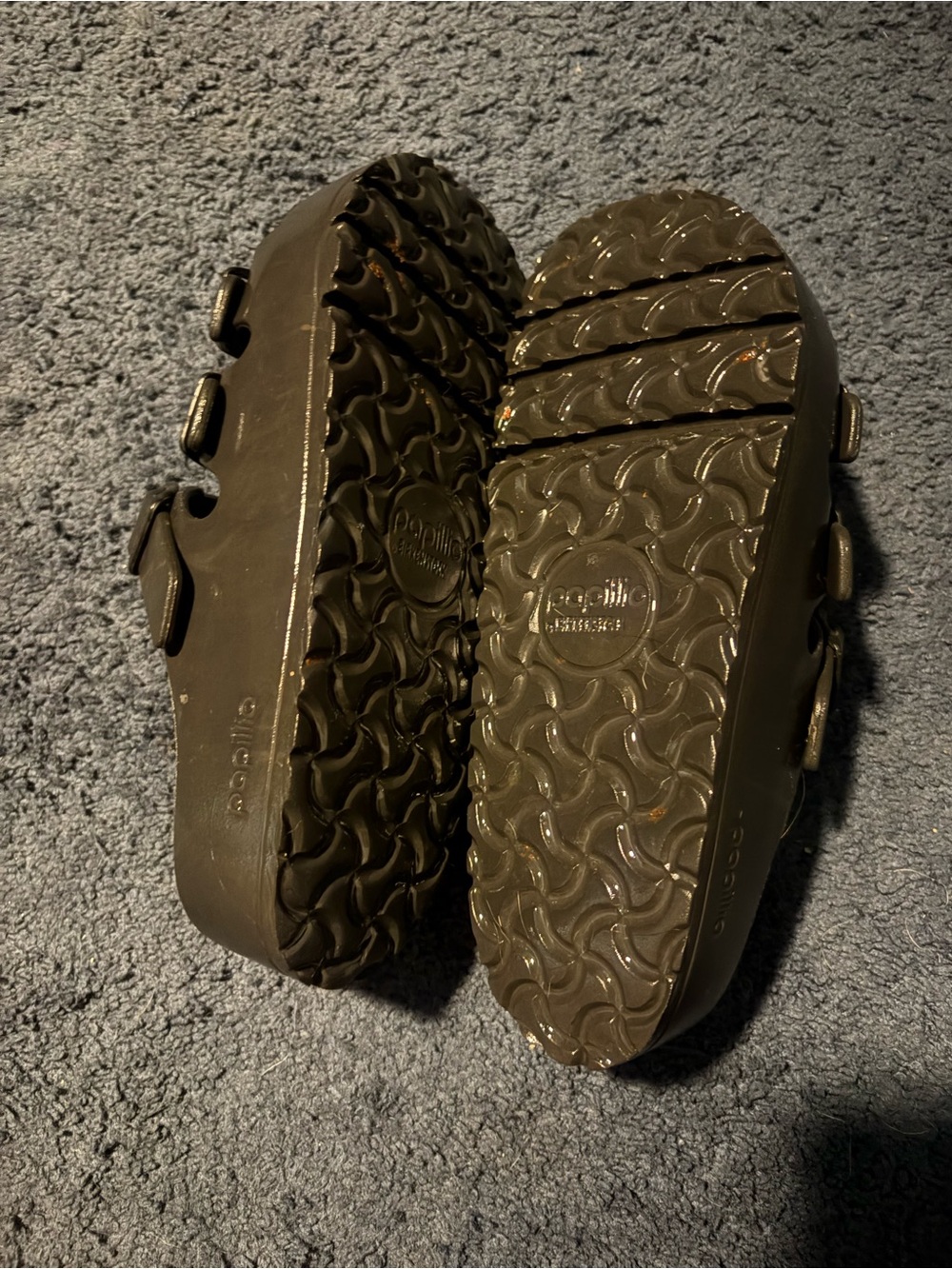 Birkenstock Women's Double Buckle Slide Sandals in black - Picture 2 of 3